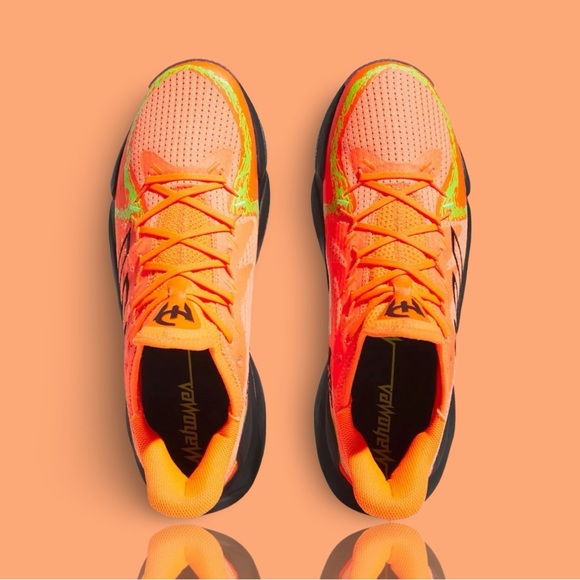 RARE Adidas Mahomes 1 Impact FLX 'Poison' Solar Orange Black | IF4806 Chiefs NFL - Picture 5 of 9